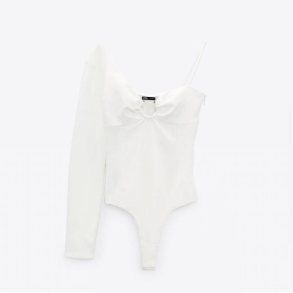 Zara white bodysuit - Picture 3 of 5